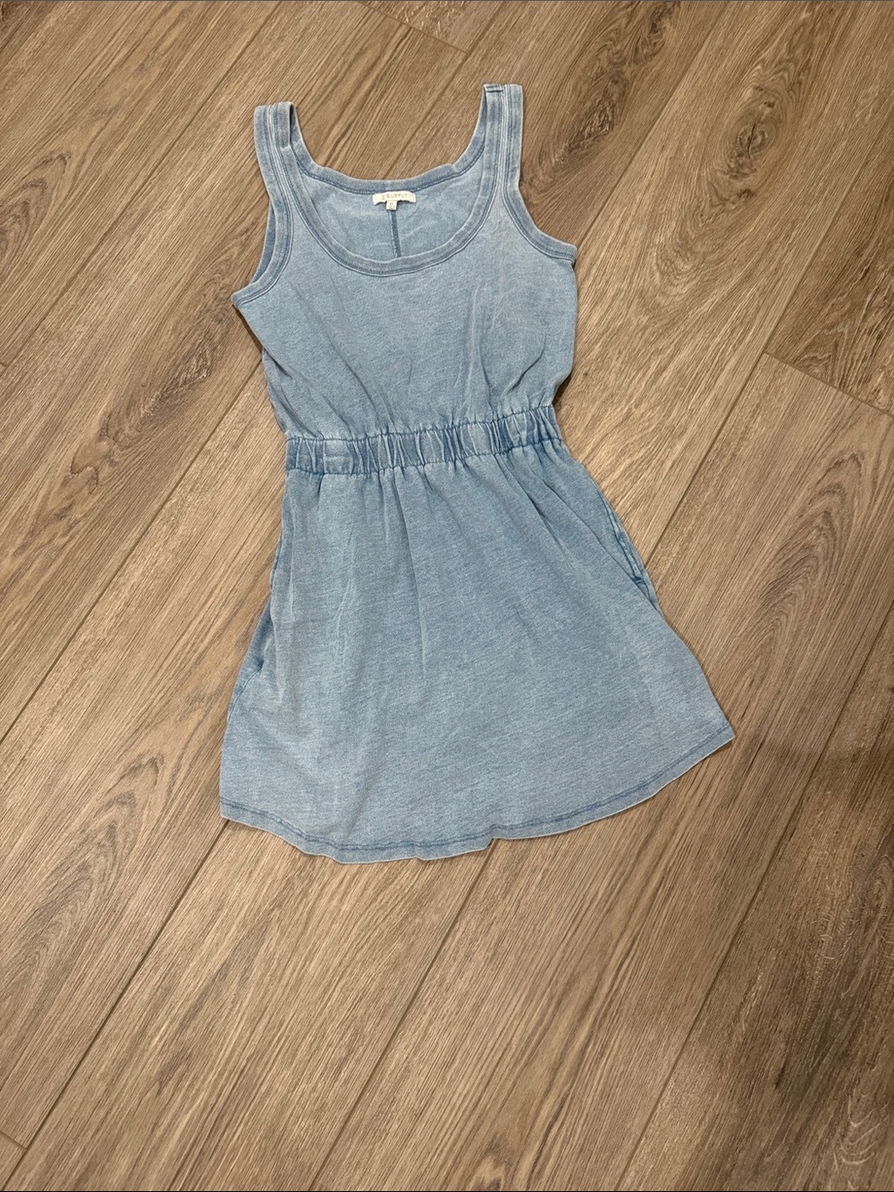 Z Supply Light Blue Sleeveless Tank Dress